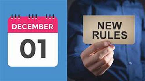 New Rules 1 December 2024