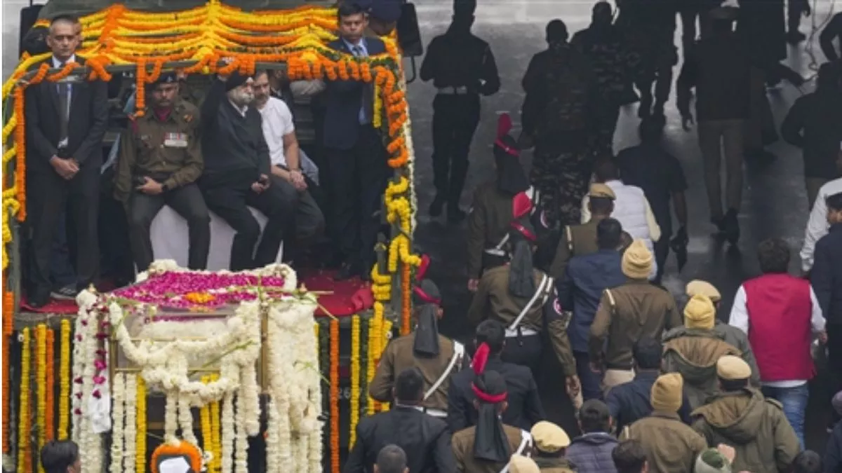 Manmohan Singh Funeral